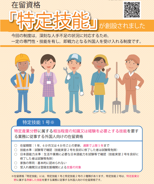 留資格特定技能とは・キズナキャリア